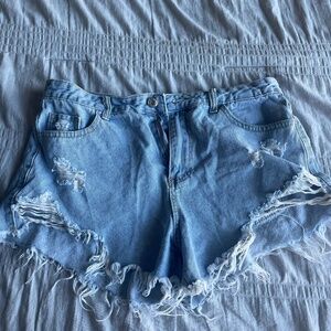 Shein Jean Shorts Size L